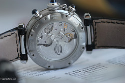 Pre-Owned Cartier Pasha Chronograph Automatic Date Ref# W310355 Silver Dial – Complete with Box & Papers