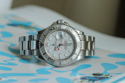 Rolex Yacht-Master 16622 - 40mm Platinum & Steel Watch - Preowned with Box & Papers