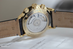 Back view of Junghans Telemeter USA Edition – engraved caseback showing limited edition number