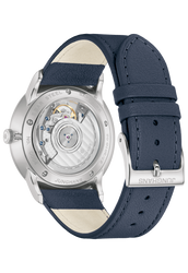 Junghans Meister Worldtimer Ref. 027/3010.01 | 40.4 mm | Blue Dial • World Time Display