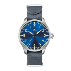 Laco Augsburg Blaue Blue Stunde 42mm Pilot Watch – Automatic German Made Ref. 862100.2