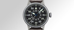 Laco 1925 PADERBORN Mens Pilot watch Sandblasted Steel Automatic (861749) Laco 1925 PADERBORN Mens Pilot watch Sandblasted Steel Automatic (861749)