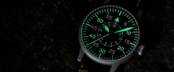 Laco 1925 PADERBORN Mens Pilot watch Sandblasted Steel Automatic (861749) Laco 1925 PADERBORN Mens Pilot watch Sandblasted Steel Automatic (861749)