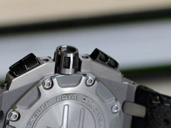 For sale Pre-Owned Audemars Piguet Royal Oak Rubens Barrichello II 26078IO.OO.D001VS.01 Titanium Black Ceramic Limited Edition Rare, archival papers and new unopened leather strap.  Located in Chicago, free shipping in USA. Legend of Time 1 Year Warranty.