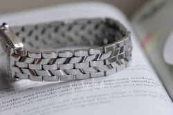 Franck Muller Ladies Curvex Steel &  Diamond Watch 1752qzdp