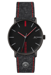 FRONT - JUNGHANS FORM A EDITION 160 Limited Black Forest Mens Watch Ref 27/4131.00