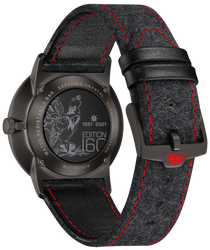 BACK - JUNGHANS FORM A EDITION 160 Limited Black Forest Mens Watch Ref 27/4131.00