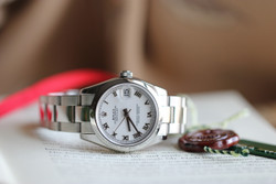 For sale - Rolex Datejust Auto 31mm Steel Ladies Oyster Bracelet Watch 178240 Complete BP