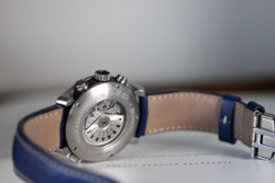 Bremont ALT1-P2/BL BLUE dial Chrono Auto 43mm Watch Date Steel Trip-Tick® Case