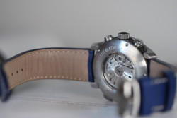 Bremont ALT1-P2/BL BLUE dial Chrono Auto 43mm Watch Date Steel Trip-Tick® Case