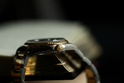 Rolex Datejust 36 mm Tuxedo Dial Oyster Brc Yellow Gold & Steel 116233 Complete