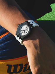 Maurice Lacroix is pleased to unveil three special edition watches that uphold the benefits of the recently launched AIKON #tide, combining them with the exciting world of 3x3, the global basketball format beloved by millions. Sharing the same qualities as other members of the AIKON family, these latest watches prove a game changer both on and off the court.
Irrespective of which special edition watch you choose to wear, you will be contributing to cleaner oceans as well as looking cool on and off the court. Quite simply, the Maurice Lacroix AIKON #tide FIBA3x3 is a game changer! Maurice Lacroix is pleased to unveil three special edition watches that uphold the benefits of the recently launched AIKON #tide, combining them with the exciting world of 3x3, the global basketball format beloved by millions. Sharing the same qualities as other members of the AIKON family, these latest watches prove a game changer both on and off the court.
Irrespective of which special edition watch you choose to wear, you will be contributing to cleaner oceans as well as looking cool on and off the court. Quite simply, the Maurice Lacroix AIKON #tide FIBA3x3 is a game changer!