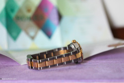 ROLEX 18kt Gold & SS Datejust 26 MOP Diamond Bezel 179313 original papers 2007