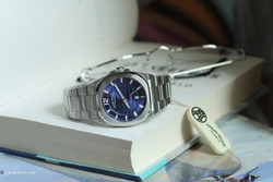 Armand Nicolet J09  Mens watch, 41mm Automatic Date, Blue dial, 316L Steel bracelet Swiss Made  A660AAA-BU-MA4660AA Armand Nicolet J09  Mens watch, 41mm Automatic Date, Blue dial, 316L Steel bracelet Swiss Made  A660AAA-BU-MA4660AA
