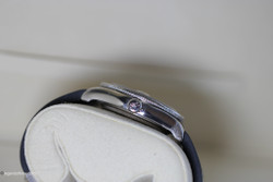 Rolex Datejust Automatic Gold Diamonds 36mm Strap Watch Zebra Dial Sapphire box