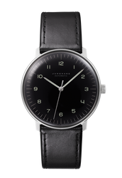 The Junghans Max Bill Automatic Black Dial Numerals (Ref. 027/3400.02) is a refined example of Bauhaus design