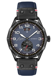 JUNGHANS Master Meister Pilot Automatic Navy Blue Ref # 27/4397.00