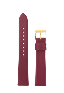 Junghans Beige Cowhide Leather Watch Strap — 17 mm Size Regular