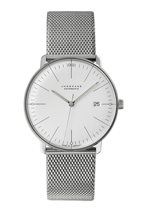 Junghans Max Bill Automatic 27/4002.46 38mm Bauhaus watch with mesh bracelet and date