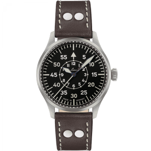 Laco Karlsruhe Pro 40mm automatic pilot watch Type B dial flieger