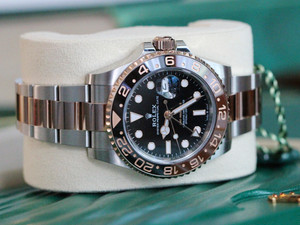 Rolex GMT-Master II Rootbeer Auto Steel Gold Men Bracelet Watch Date 126711CHNR Rolex GMT-Master II Rootbeer Auto Steel Gold Men Bracelet Watch Date 126711CHNR