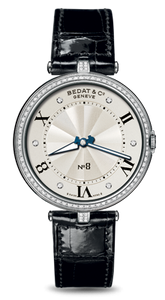 For sale - BEDAT & CO Nº 8 Opaline Guilloche Dial, Diamond Bezel & Markers, Steel Ladies Watch 823.040.109 - Elegant ladies diamond and steel timepiece. Authorized Dealer Legend of Time. For sale - BEDAT & CO Nº 8 Opaline Guilloche Dial, Diamond Bezel & Markers, Steel Ladies Watch 823.040.109 - Elegant ladies diamond and steel timepiece. Authorized Dealer Legend of Time.
