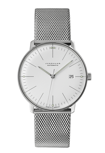 JUNGHANS MAX BILL AUTOMATIC 027/4002.46 Sapphire Crystal Milanese Steel Bracelet JUNGHANS MAX BILL AUTOMATIC 027/4002.46 Sapphire Crystal Milanese Steel Bracelet