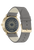 Junghans Max Bill Mega Solar Ref. 59/7324.02 | Golden Sand PVD Coated | Solar-Powered Quartz Precision caseback view
