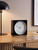 Junghans Max Bill Table Clock 363/2212.00 front view