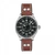 Laco Aachen 39 mm automatic pilot watch black flieger dial Ref 861990