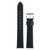 Junghans Black Leather Watch Strap — 17 mm Size - Regular