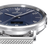 Junghans Milano Mega Solar blue solar dial close-up