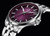 Side view Junghans Meister S Quartz 35 Purple Dial | Ref. 47/4532.44