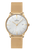 Junghans Meister MEGA Solar White Dial Milanese Bracelet | Ref. 59/7600.46 Front View