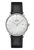 Junghans Meister MEGA Solar White Dial Leather Strap | Ref. 59/4603.02 front view