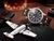 Laco 1925 PADERBORN Mens Pilot watch Sandblasted Steel Automatic