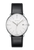 Junghans Max Bill Quartz 041/4817.02 silver marker dial 38mm watch front view