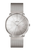 Junghans Meister fein Automatic 27/4153.44 silver dial stainless steel Milanese bracelet front view