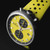 Junghans FIS Lemon automatic and quartz chronograph set with yellow dials