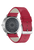 Junghans Max Bill MEGA Solar 59/4325.02 | 38mm White Dial Red Strap caseback