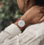 Junghans Max Bill Mega Solar – Red Strap & Red Numerals on the wrist