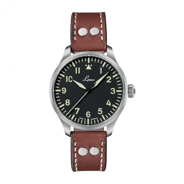 Laco Augsburg 39mm Automatic Pilot Watch – Ref. 861988