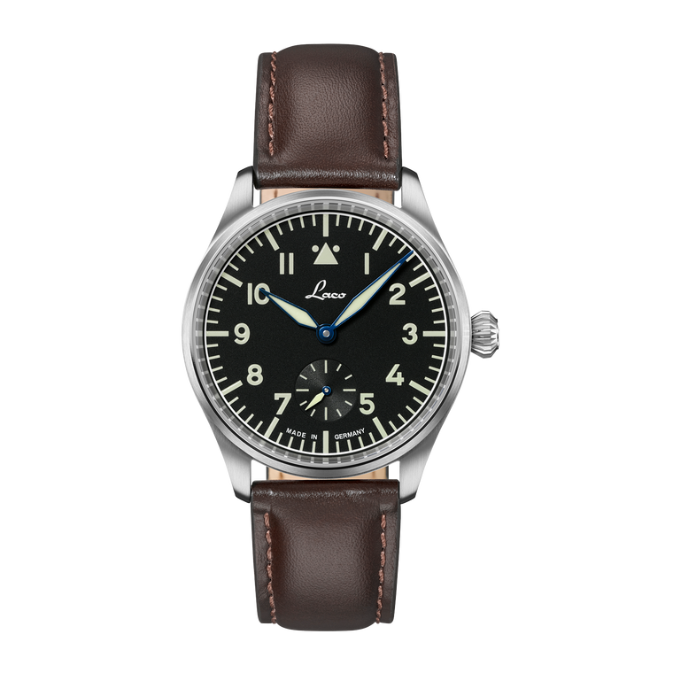 Laco Ulm 39 Pilot Watch 39mm Ref 862172 Manual Wind