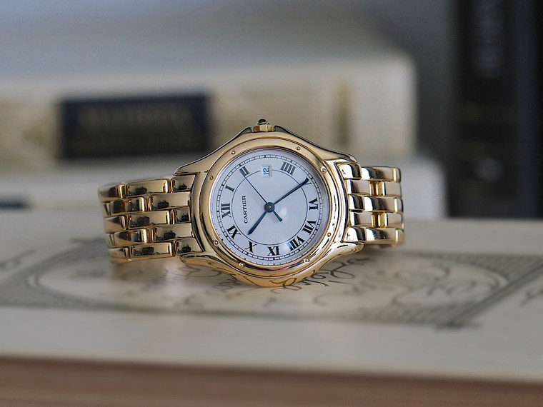 Cartier Watch - Cougar Large 18K Yellow 