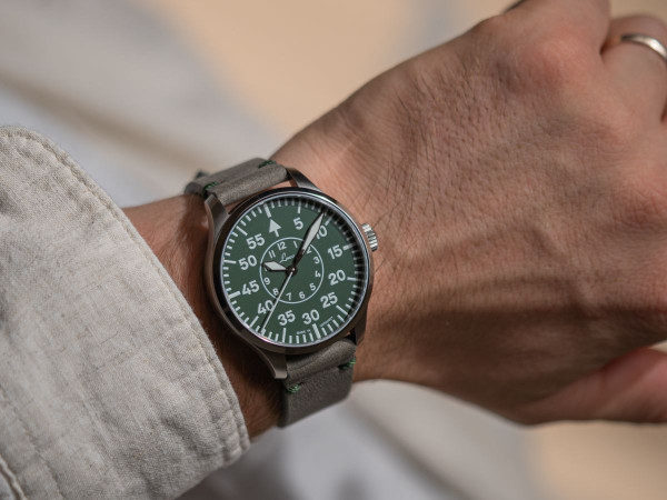 レオナルド Laco Limited Edition of 250 Aachen Grün Green 39 mm Automatic