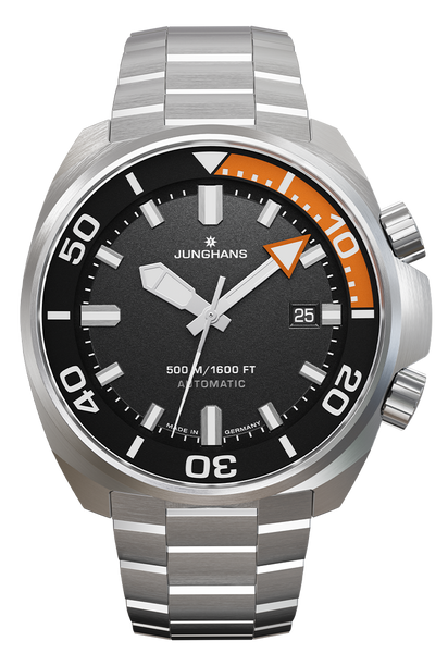 時計 JUNGHANS 200m Diver Watch ETA Movement Junghans Aquaris Diver 27/4668.44 Automatic Dive Watch | Legend of
