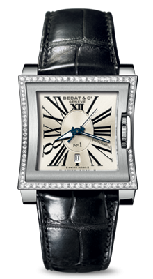 NWOT Bedat & Co. Diamond & Stainless steel ladies Quarts watch NWOT Bedat & Co. Diamond & Stainless steel ladies Quarts watch main image 4