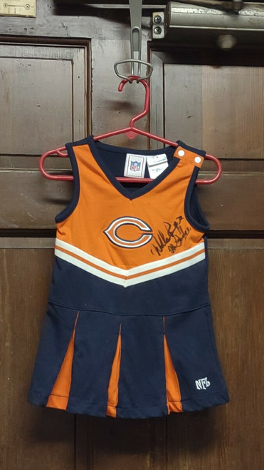 Chicago Bears Cheerleader Dress Infant 18 Months WILLIAM PERRY THE FRIDGE AUTO