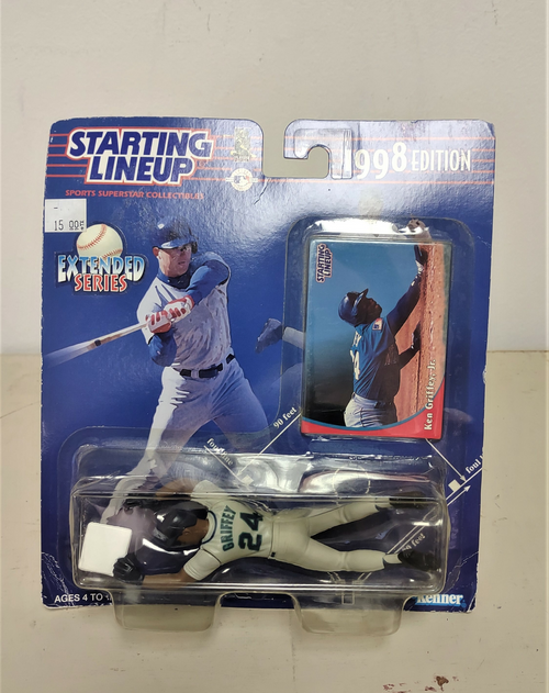 1998 Starting Lineup Extended Series KEN GRIFFEY JR Figure NOS NIP f14