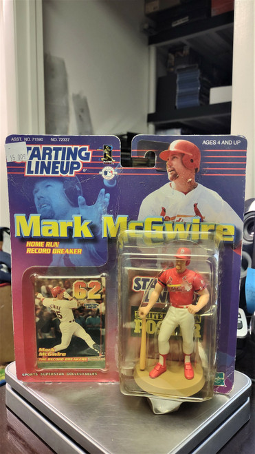 1999 Starting Lineup MARK MCGWIRE Home Run Record Breaker Figure NOS NIP f14